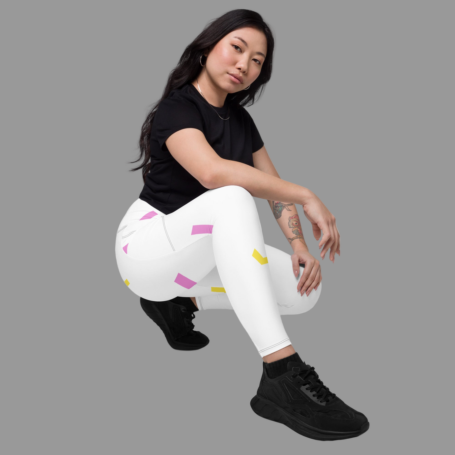 FITATOO Tag Crossover Leggings - Fitatoo
