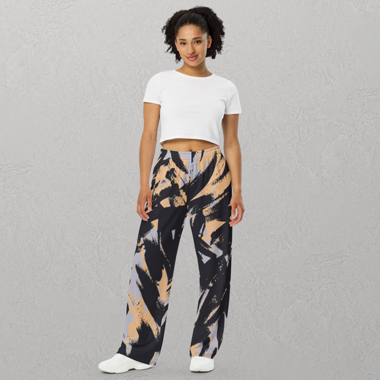 FITATOO Serpent Wide-Leg Pants - Fitatoo