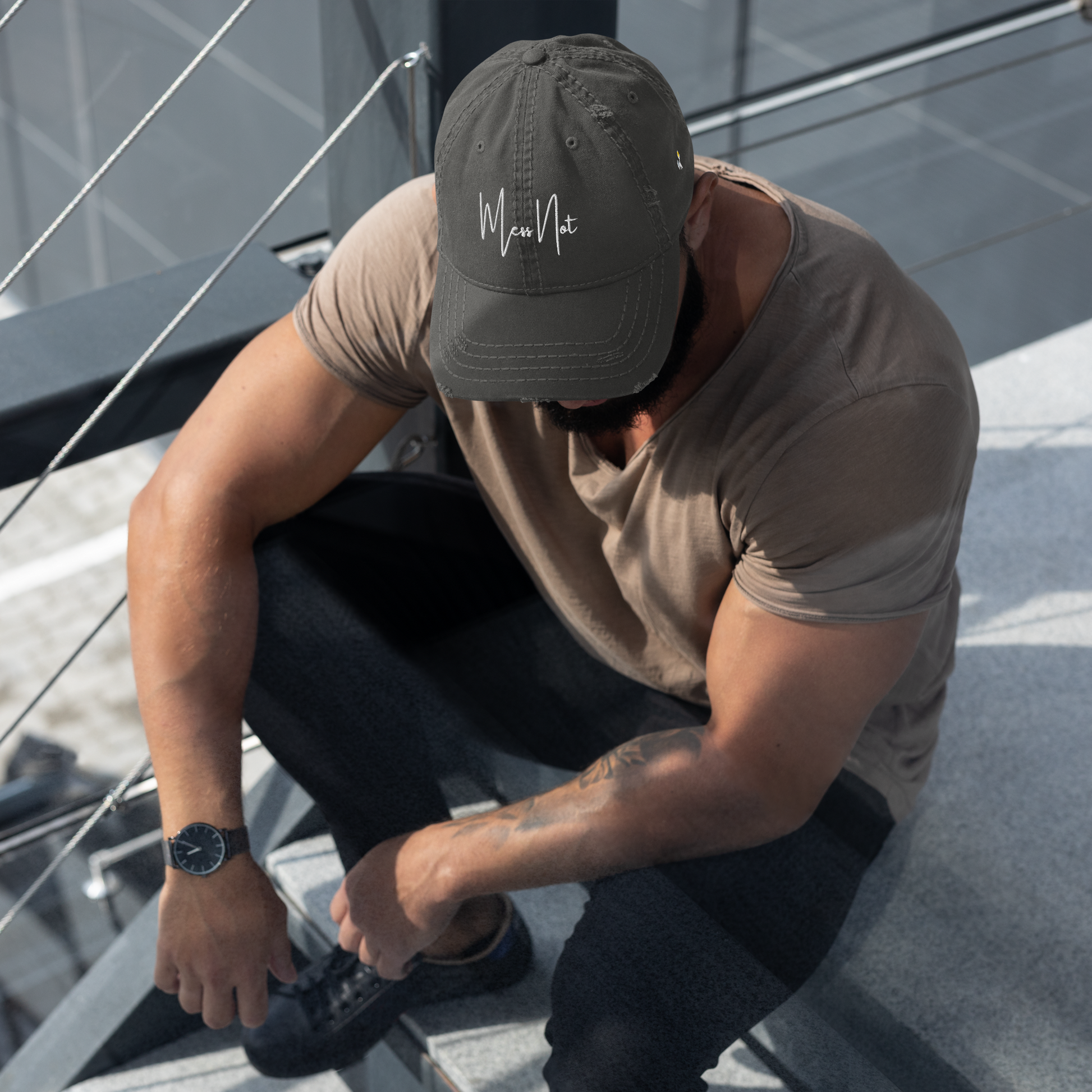 FITATOO Distressed Hat (Embroidered) - Fitatoo